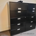 Black Hon 5 Drawer Lateral File Cabinet